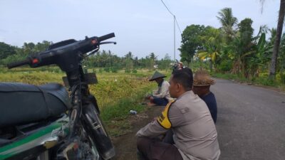 Edukasi Ketahanan Pangan: Langkah Proaktif Bhabinkamtibmas Kuripan Timur