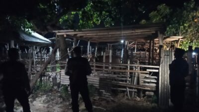 Polsek Sekotong Intensifkan Patroli Malam, Sasar Kandang Ternak Cegah Kejahatan