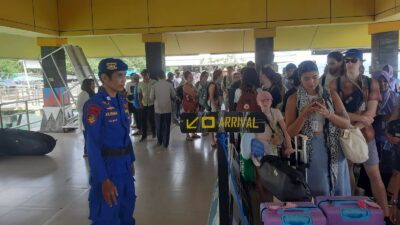 Arus Wisatawan di Senggigi Dijaga Ketat Aparat Gabungan NTB