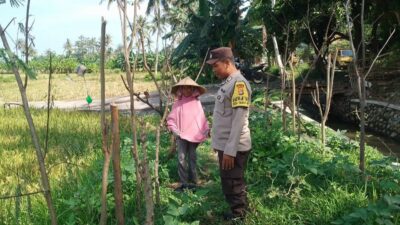 Bhabinkamtibmas Taman Ayu Galakkan Ketahanan Pangan Keluarga