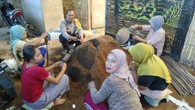 Dari Jagaraga Indah, Polsek Kediri Gerakkan Ketahanan Pangan Mandiri