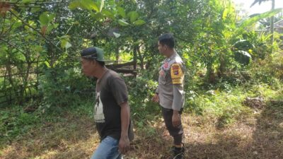 Memperkuat Ketahanan Pangan, Bhabinkamtibmas Kuranji Dalang Gencarkan Kunjungan ke Warga