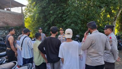 Polres Lombok Barat Gelar Penyuluhan Kamtibmas di Pasar Kuripan
