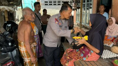 Aksi Nyata Polres Lombok Barat Bantu Warga Lewat Nutrisi Mantap