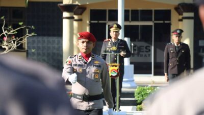 Semangat Kebhinekaan di Upacara Hari Lahir Pancasila 2025 Polres Lombok Barat