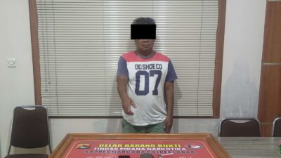 Residivis Pengedar Sabu Ditangkap di Lombok Barat