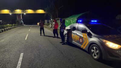 Patroli Blue Light Polsek Kediri Jaga Keamanan Jalan Umum BIL, Cegah Kriminalitas dan Balap Liar