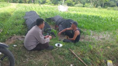 Polres Lombok Barat Dukung Petani Wujudkan Ketahanan Pangan di Lembar