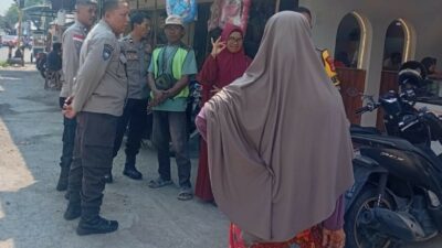 Polres Lombok Barat Intensifkan Patroli Kamtibmas di Simpang Empat Rumak
