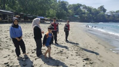 Sat Samapta Polres Lombok Barat Intensifkan Patroli Wisata di Desa Lembar