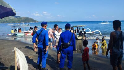 Sat Polairud Intensifkan Patroli Wisata dan Nelayan di Lembar Lombok Barat (1)