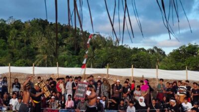 Polres Lombok Barat Amankan Peresean Ulang Tahun Paguyuban Mareje Timur