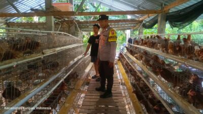 Polres Lombok Barat Perkuat Sinergi dengan Warga Kuripan Utara dalam Program Ketahanan Pangan