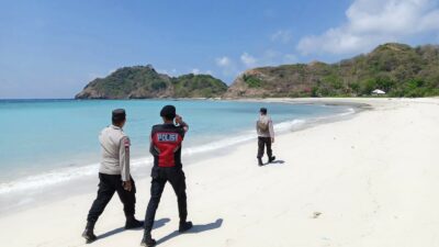 Jaga Keamanan Pulau Terluar, Polsek Sekotong Gelar Patroli dan Sambang Warga