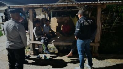 Polsek Gerung Intensifkan Patroli Kamling dan Kandang Kolektif di Desa Kebon Ayu