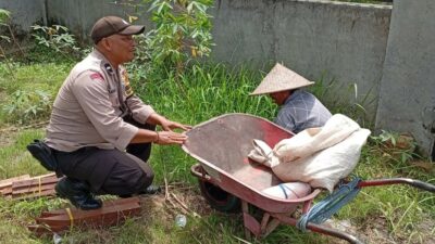 Polsek Labuapi Dorong Ketahanan Pangan Lewat Program Bhabinkamtibmas di Desa Merembu