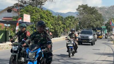 Sinergi TNI-Polri dan Pemda Lombok Barat Gelar Patroli Humanis