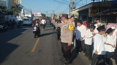 Ratusan Warga Ramaikan Pawai Khataman Al-Qur’an di Gerung Lombok Barat